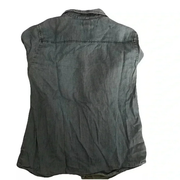 Women’s Laurel And Lucy Button Up Blue Top Size Medium - Picture 2 of 5